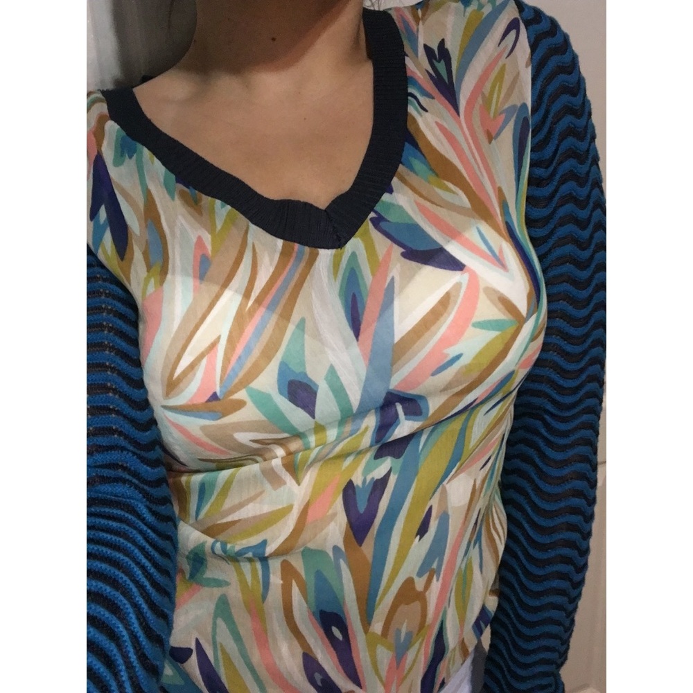 m i s s o n i || sheer top